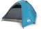 vidaXL - Koepeltent - 3-persoons - waterdicht - blauw