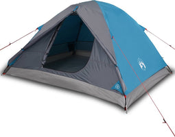 vidaXL - Koepeltent - 3-persoons - waterdicht - blauw