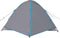 vidaXL - Koepeltent - 3-persoons - waterdicht - blauw