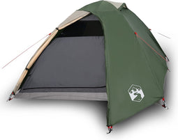 vidaXL - Koepeltent - 3-persoons - waterdicht - groen