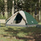 vidaXL - Koepeltent - 3-persoons - waterdicht - groen