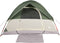 vidaXL - Koepeltent - 3-persoons - waterdicht - groen