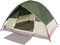 vidaXL - Koepeltent - 3-persoons - waterdicht - groen