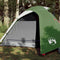 vidaXL - Koepeltent - 3-persoons - waterdicht - groen