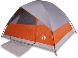 vidaXL - Koepeltent - 3-persoons - waterdicht - oranje