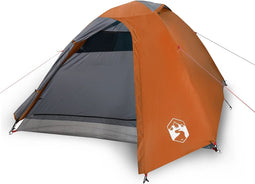 vidaXL - Koepeltent - 3-persoons - waterdicht - oranje
