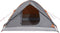 vidaXL - Koepeltent - 3-persoons - waterdicht - oranje