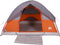 vidaXL - Koepeltent - 3-persoons - waterdicht - oranje