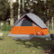 vidaXL - Koepeltent - 3-persoons - waterdicht - oranje