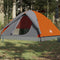 vidaXL - Koepeltent - 3-persoons - waterdicht - oranje