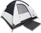 vidaXL - Koepeltent - 3-persoons - waterdicht - verduisterend - stof - wit