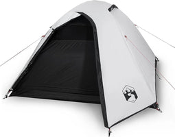 vidaXL - Koepeltent - 3-persoons - waterdicht - verduisterend - stof - wit