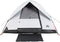 vidaXL - Koepeltent - 3-persoons - waterdicht - verduisterend - stof - wit