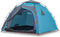 vidaXL - Koepeltent - 4-persoons - snelontgrendeling - blauw