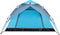 vidaXL - Koepeltent - 4-persoons - snelontgrendeling - blauw