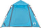 vidaXL - Koepeltent - 4-persoons - snelontgrendeling - blauw