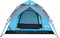 vidaXL - Koepeltent - 4-persoons - snelontgrendeling - blauw