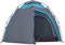vidaXL - Koepeltent - 4-persoons - snelontgrendeling - blauw