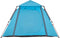 vidaXL - Koepeltent - 4-persoons - snelontgrendeling - blauw