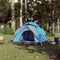 vidaXL - Koepeltent - 4-persoons - snelontgrendeling - blauw