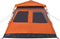 vidaXL - Koepeltent - 4-persoons - snelontgrendeling - grijs - en - oranje