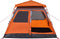 vidaXL - Koepeltent - 4-persoons - snelontgrendeling - grijs - en - oranje