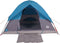 vidaXL - Koepeltent - 4-persoons - waterdicht - blauw
