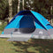 vidaXL - Koepeltent - 4-persoons - waterdicht - blauw