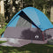 vidaXL - Koepeltent - 4-persoons - waterdicht - blauw