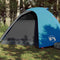 vidaXL - Koepeltent - 4-persoons - waterdicht - blauw