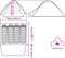 vidaXL - Koepeltent - 4-persoons - waterdicht - blauw