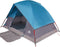 vidaXL - Koepeltent - 4-persoons - waterdicht - blauw