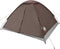 vidaXL - Koepeltent - 4-persoons - waterdicht - bruin