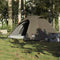 vidaXL - Koepeltent - 4-persoons - waterdicht - bruin