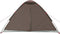 vidaXL - Koepeltent - 4-persoons - waterdicht - bruin
