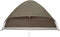 vidaXL - Koepeltent - 4-persoons - waterdicht - bruin
