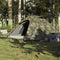 vidaXL - Koepeltent - 4-persoons - waterdicht - camouflage