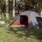 vidaXL - Koepeltent - 4-persoons - waterdicht - grijs