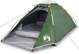 vidaXL - Koepeltent - 4-persoons - waterdicht - groen