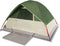 vidaXL - Koepeltent - 4-persoons - waterdicht - groen
