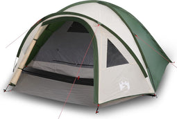 vidaXL - Koepeltent - 4-persoons - waterdicht - groen