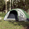 vidaXL - Koepeltent - 4-persoons - waterdicht - groen