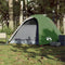 vidaXL - Koepeltent - 4-persoons - waterdicht - groen
