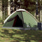 vidaXL - Koepeltent - 4-persoons - waterdicht - groen