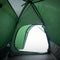 vidaXL - Koepeltent - 4-persoons - waterdicht - groen