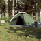 vidaXL - Koepeltent - 4-persoons - waterdicht - groen