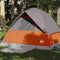 vidaXL - Koepeltent - 4-persoons - waterdicht - oranje