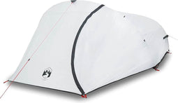vidaXL - Koepeltent - 4-persoons - waterdicht - verduisterend - stof - wit