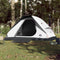 vidaXL - Koepeltent - 4-persoons - waterdicht - verduisterend - stof - wit