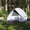 vidaXL - Koepeltent - 4-persoons - waterdicht - verduisterend - stof - wit